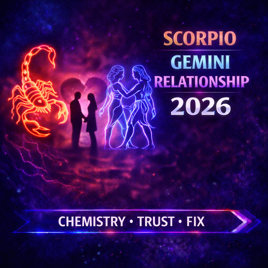 scorpio gemini relationship 2026 cover image with chemistry trust fix badge