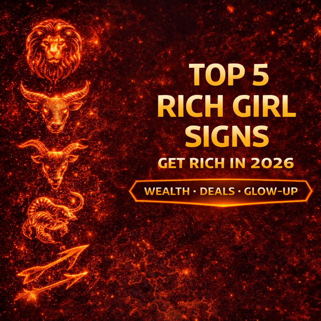 top 5 zodiac signs for women to get rich 2026 cover image