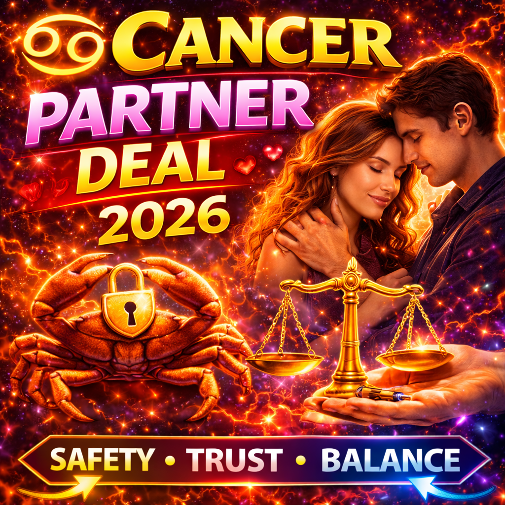 how to deal with a cancer partner cover image with safety trust balance badge