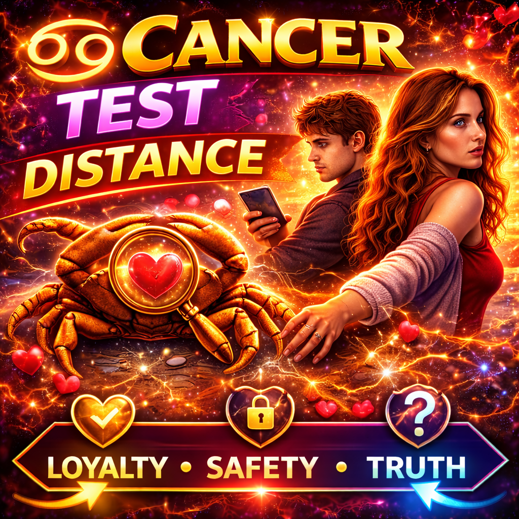 is cancer testing you by pulling away cover image with loyalty safety truth badge
