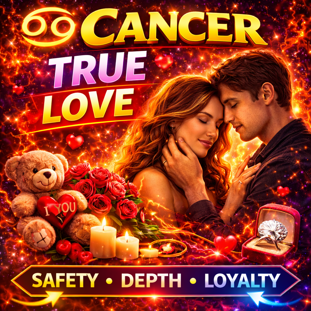 what cancer truly wants in love cover image with safety depth loyalty badge