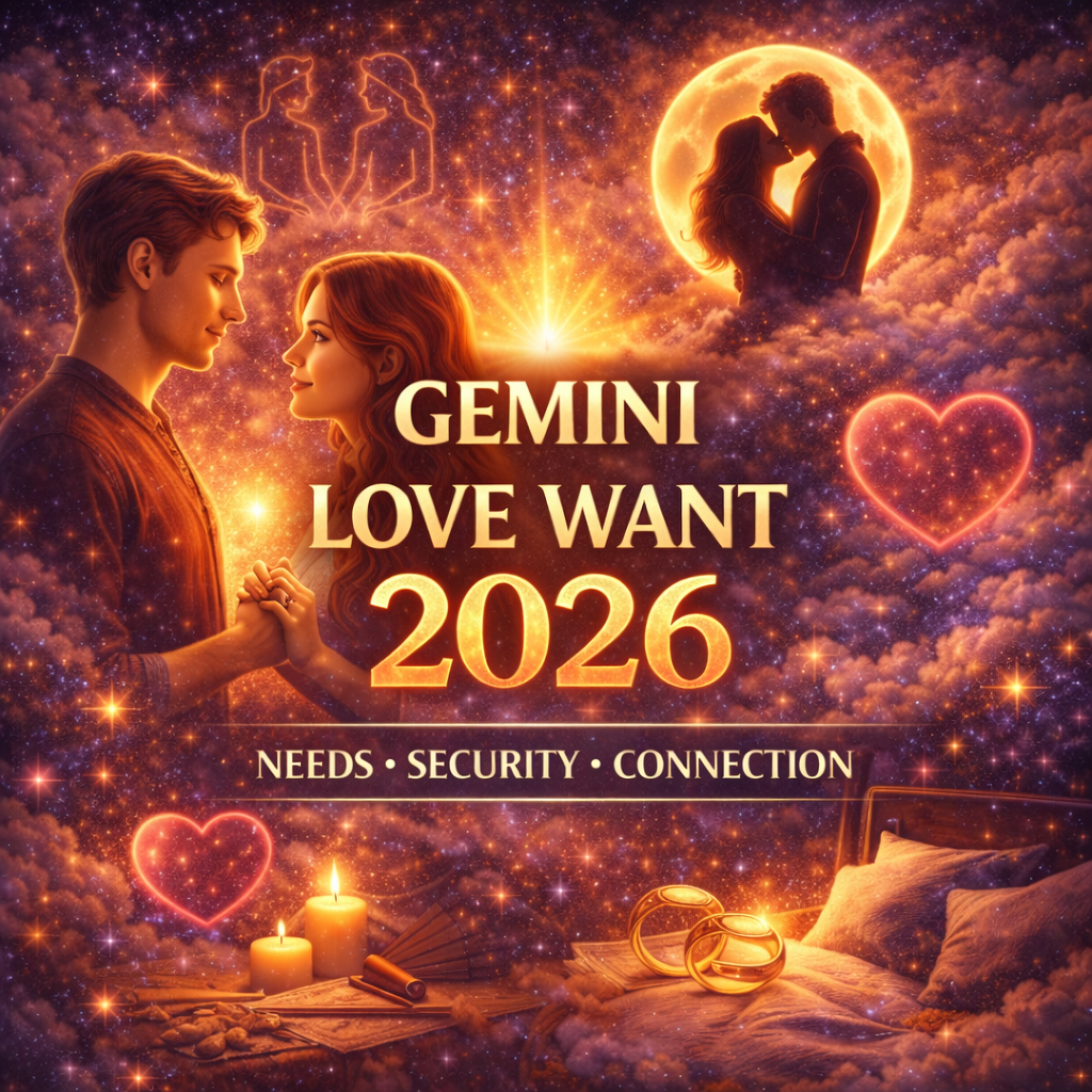 what gemini really wants in love 2026 cover image with needs security connection badge