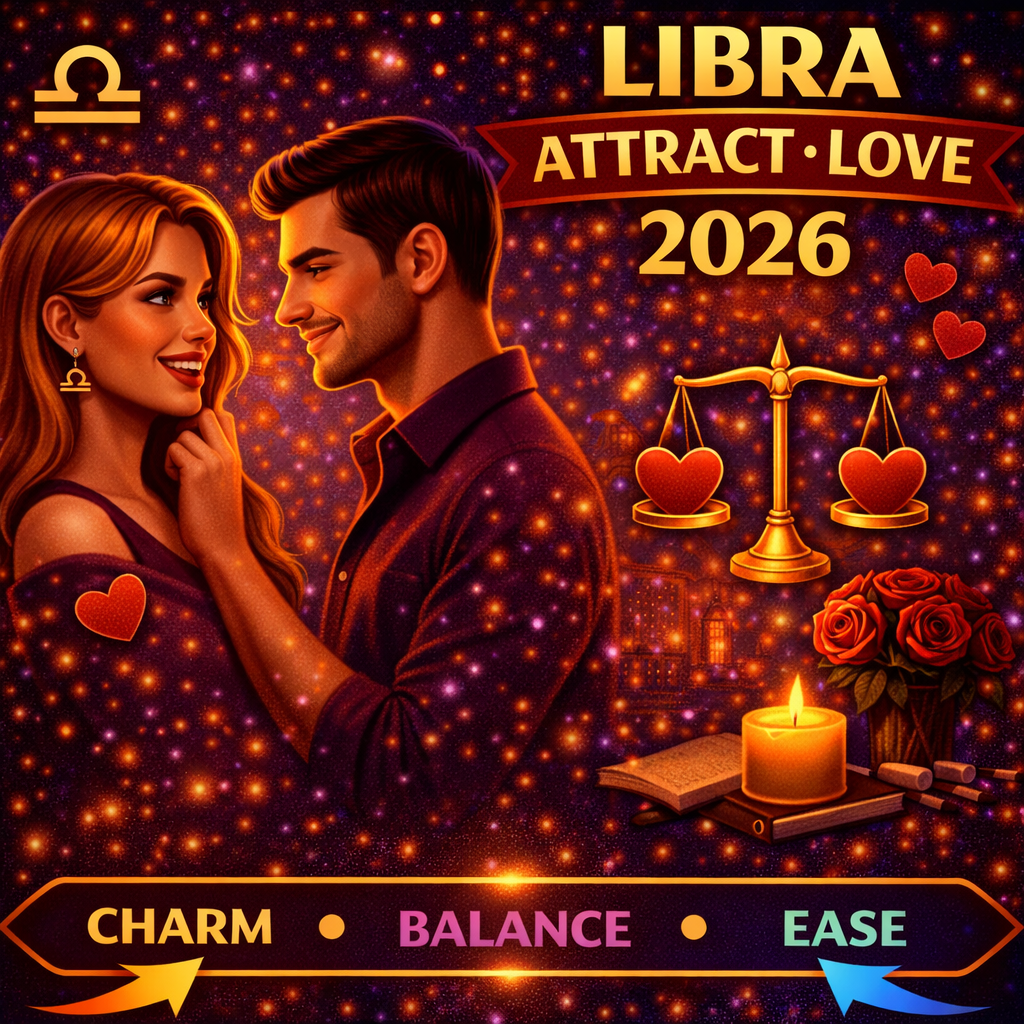 how to attract a libra in 2026 cover image with charm balance ease badge