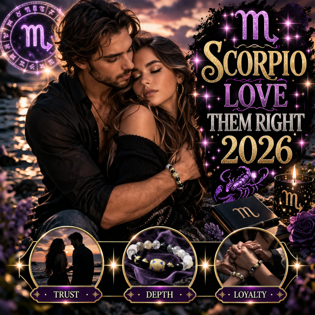 How to Love a Scorpio Partner in 2026: What They Need Most in Real Love | AstroAndCharm how to love a scorpio partner in 2026 cover image with trust depth loyalty badge