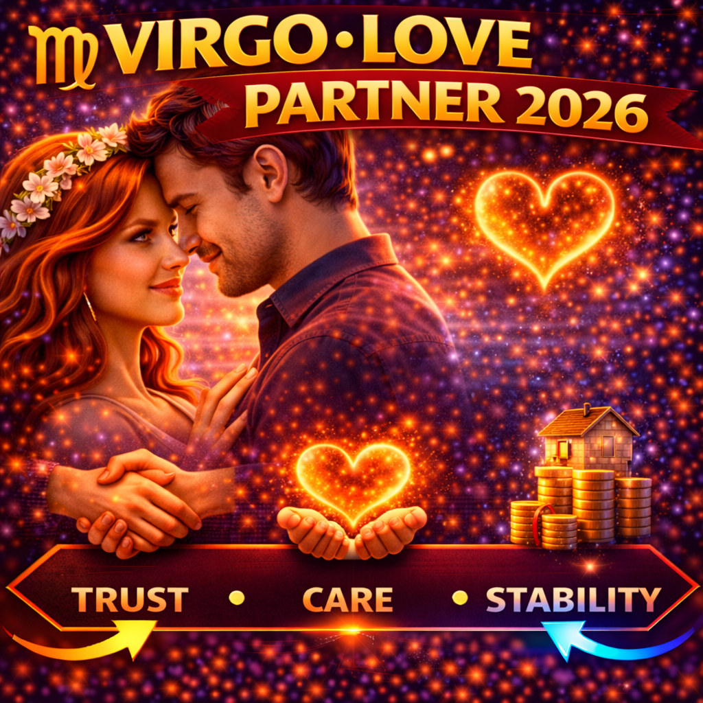 how to love a virgo partner in 2026 cover image with trust care stability badge