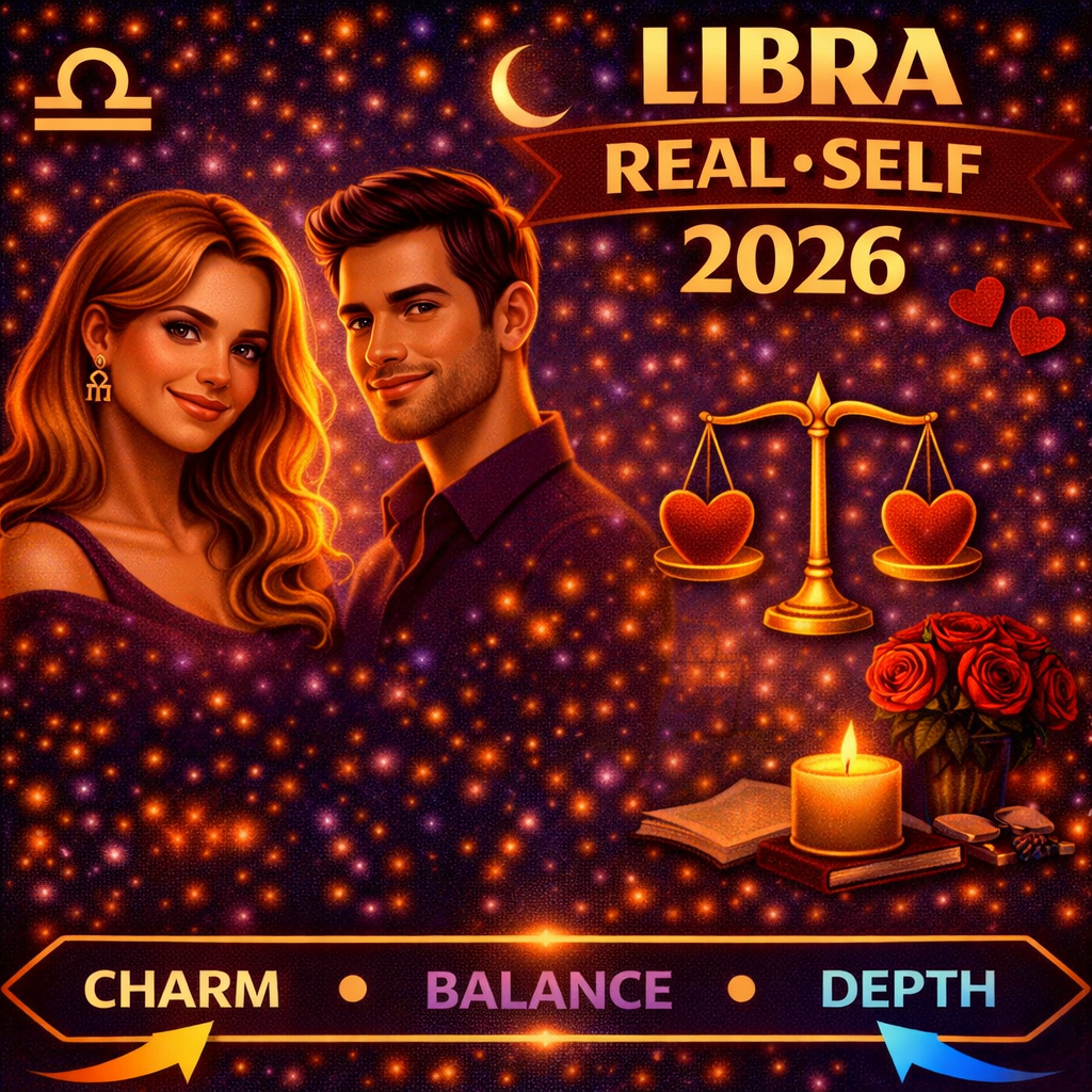 what libra is really like in 2026 cover image with charm balance depth badge