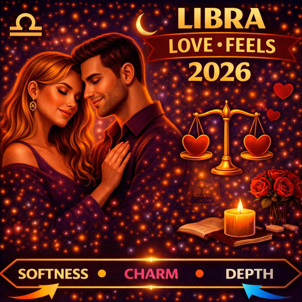 what libra love feels like in 2026 cover image with softness charm depth badge