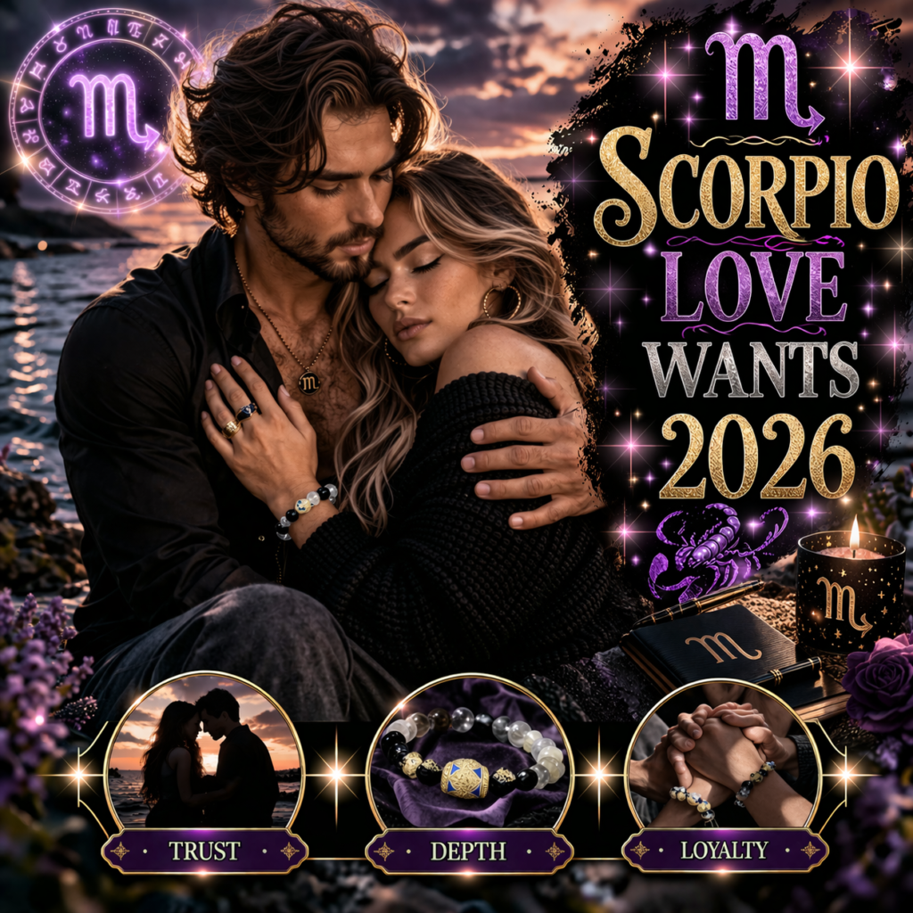 what scorpio wants in love in 2026 cover image with trust depth loyalty badge