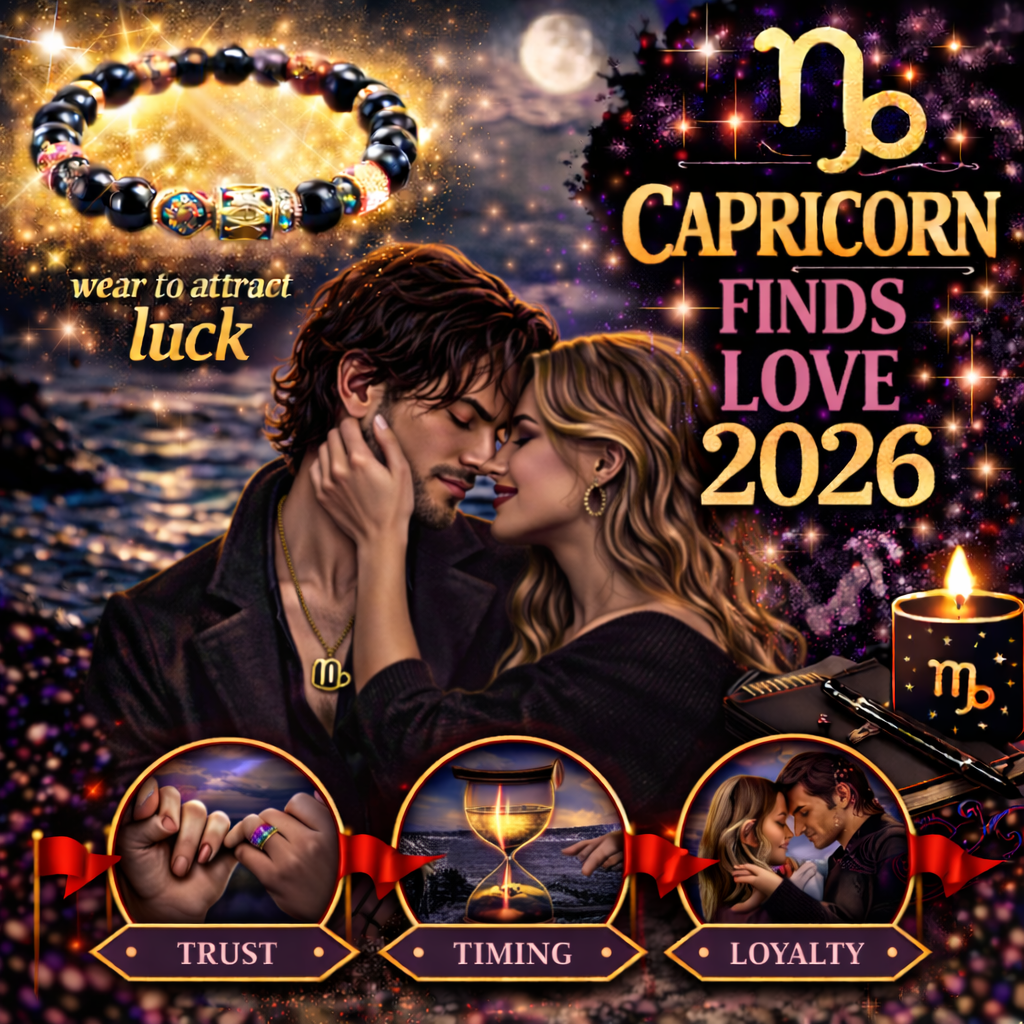 How Capricorn Finds Love in 2026: The Real Path to Trust, Timing, and Lasting Connection | AstroAndCharm how capricorn finds love in 2026 cover image with trust timing loyalty badge