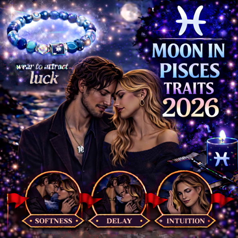 moon in pisces personality traits in 2026 cover image with softness depth intuition badge