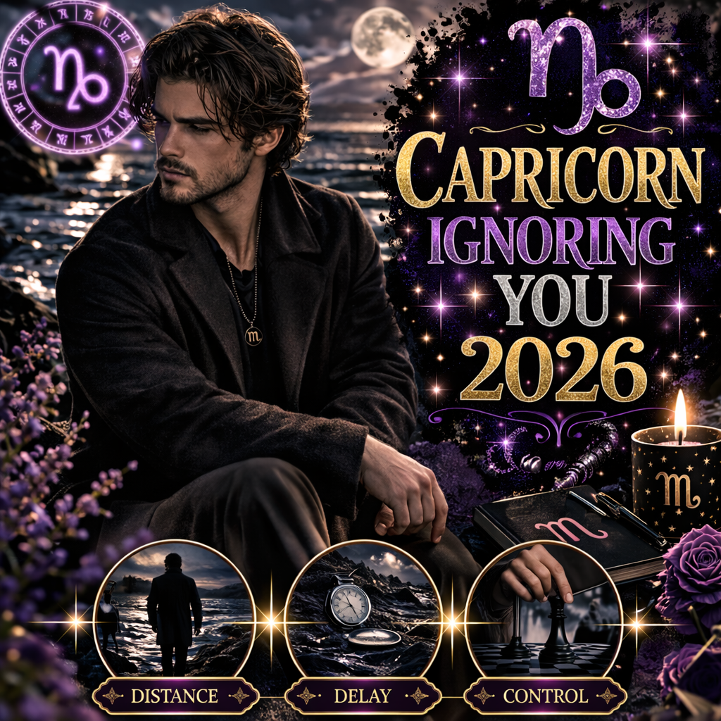 why capricorn is ignoring you in 2026 cover image with distance delay control badge