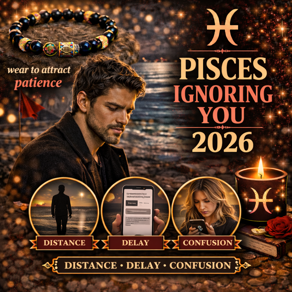 why pisces is ignoring you in 2026 cover image with distance delay confusion badge
