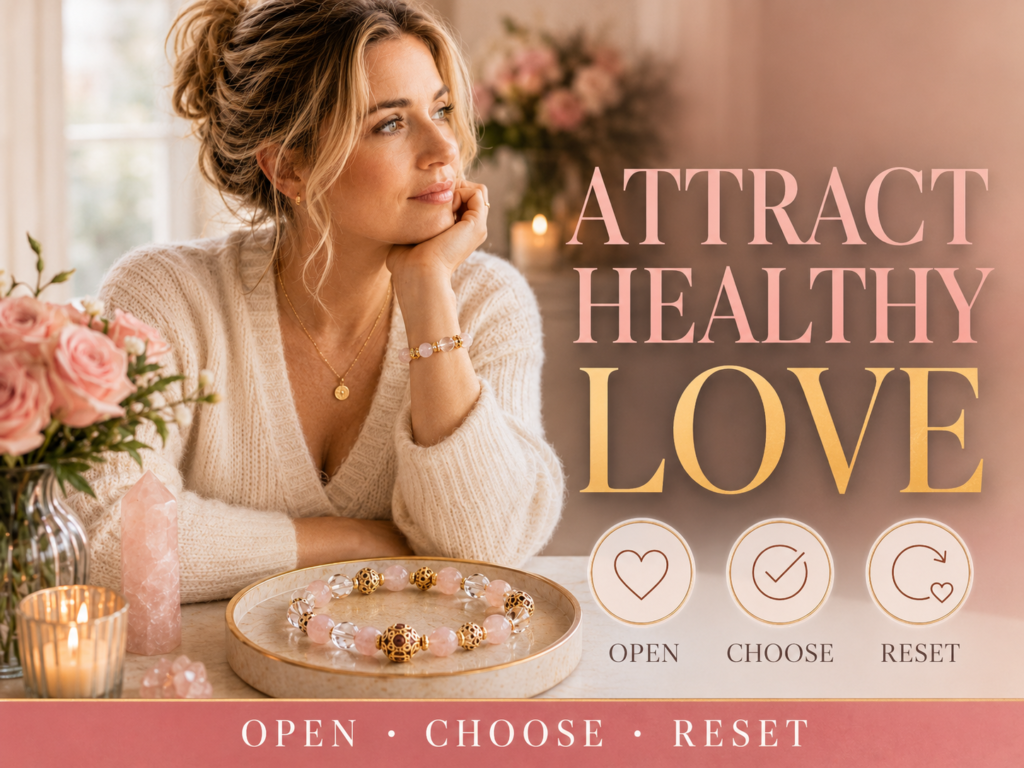 how to attract love cover image with open choose reset badge