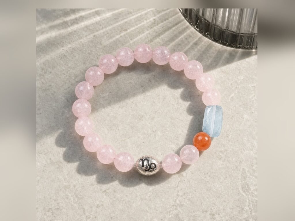 Capricorn Zodiac Signature Bracelet
