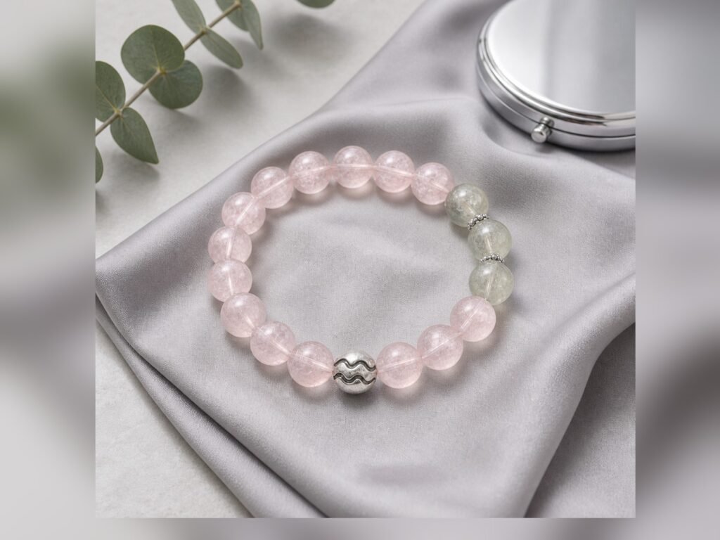 Aquarius Zodiac Signature Bracelet