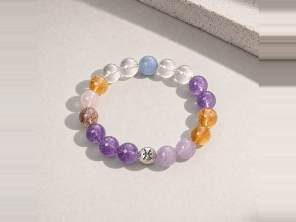 Pisces Zodiac Signature Bracelet